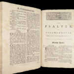 1760 Book of Common Prayer | Anglican Baskett Psalms of David HUGE FOLIO