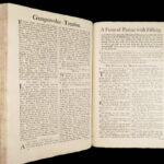 1760 Book of Common Prayer | Anglican Baskett Psalms of David HUGE FOLIO