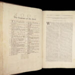 1760 Book of Common Prayer | Anglican Baskett Psalms of David HUGE FOLIO