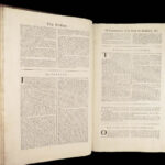 1760 Book of Common Prayer | Anglican Baskett Psalms of David HUGE FOLIO