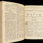 1729 Book of Common Prayer & Sternhold Psalms | Anglican Psalter by John Baskett