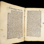 1536 De Remediis by Petrarch | Philosophy Humanism Dialogues Venice Latin