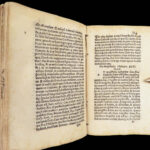 1536 De Remediis by Petrarch | Philosophy Humanism Dialogues Venice Latin