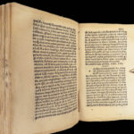 1536 De Remediis by Petrarch | Philosophy Humanism Dialogues Venice Latin