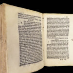 1536 De Remediis by Petrarch | Philosophy Humanism Dialogues Venice Latin