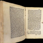 1536 De Remediis by Petrarch | Philosophy Humanism Dialogues Venice Latin