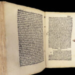 1536 De Remediis by Petrarch | Philosophy Humanism Dialogues Venice Latin