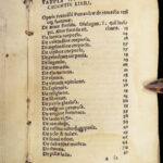 1536 De Remediis by Petrarch | Philosophy Humanism Dialogues Venice Latin