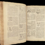 1679 Display of HERALDRY Guillim + 1677 1st ed Logan Analogia Honorum Engravings