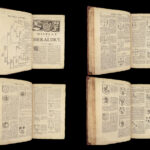 1679 Display of HERALDRY Guillim + 1677 1st ed Logan Analogia Honorum Engravings