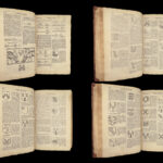 1679 Display of HERALDRY Guillim + 1677 1st ed Logan Analogia Honorum Engravings