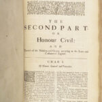 1679 Display of HERALDRY Guillim + 1677 1st ed Logan Analogia Honorum Engravings