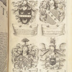 1679 Display of HERALDRY Guillim + 1677 1st ed Logan Analogia Honorum Engravings