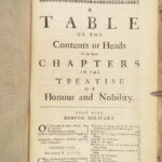 1679 Display of HERALDRY Guillim + 1677 1st ed Logan Analogia Honorum Engravings