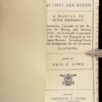 1904 Drinks as They Are Mixed by Paul Lowe | Pre- Prohibition Bartender Manual