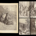 1880 Fables of Fontaine Illustrated by Gustave Dore ART | English Folio ed
