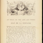 1880 Fables of Fontaine Illustrated by Gustave Dore ART | English Folio ed