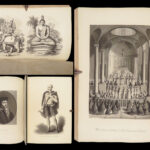 1858 Faiths of the World by Gardner | 1st ed Religion Buddhism Islam Hindu 2v