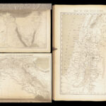 1862 Payne Illustrated HOLY BIBLE Maps Portraits King James English HUGE Rare