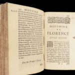 1697 Florentine Histories by Machiavelli on the Medici Family & Florence Italy
