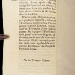 1697 Florentine Histories by Machiavelli on the Medici Family & Florence Italy