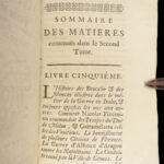 1697 Florentine Histories by Machiavelli on the Medici Family & Florence Italy