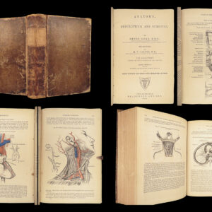 1862 Henry Gray’s Anatomy | USA Hospital Dept CIVIL WAR Issue 2nd American ed