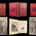 1882 Jules Verne 1st ed Green Ray Le Rayon Vert Extraordinary Voyages Hetzel ed