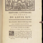 1751 Sciences of Louis XIV France 1st Claude Lambert Histoire Litteraire | 11v