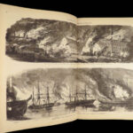 1866 ENORMOUS Civil War Harpers Pictorial History America Guernsey Battle Scenes