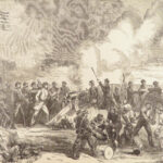1866 ENORMOUS Civil War Harpers Pictorial History America Guernsey Battle Scenes