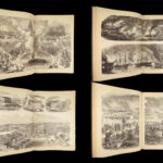 1866 ENORMOUS Civil War Harpers Pictorial History America Guernsey Battle Scenes