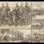 1866 ENORMOUS Civil War Harpers Pictorial History America Guernsey Battle Scenes