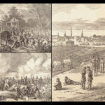 1866 ENORMOUS Civil War Harpers Pictorial History America Guernsey Battle Scenes
