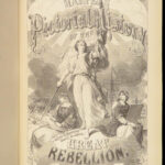1866 ENORMOUS Civil War Harpers Pictorial History America Guernsey Battle Scenes