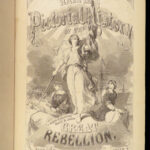 1866 ENORMOUS Civil War Harpers Pictorial History America Guernsey Battle Scenes
