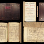 1744 Holy BIBLE & History Illustrated Thomas Stackhouse Maps HUGE