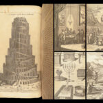 1744 Holy BIBLE & History Illustrated Thomas Stackhouse Maps HUGE