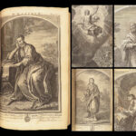 1744 Holy BIBLE & History Illustrated Thomas Stackhouse Maps HUGE