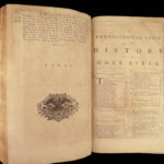 1744 Holy BIBLE & History Illustrated Thomas Stackhouse Maps HUGE