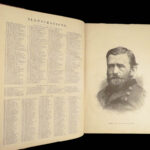 1894 HUGE Harper’s Pictorial History of CIVIL WAR Illustrated MAPS Battle Scenes