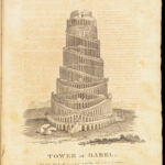 1817 HUGE Holy BIBLE Illustrated Moses MAPS & Scenes Apocrypha BOWKER Family