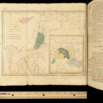1817 HUGE Holy BIBLE Illustrated Moses MAPS & Scenes Apocrypha BOWKER Family