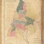 1817 HUGE Holy BIBLE Illustrated Moses MAPS & Scenes Apocrypha BOWKER Family