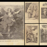 1817 HUGE Holy BIBLE Illustrated Moses MAPS & Scenes Apocrypha BOWKER Family
