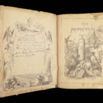1866 HUGE BIBLE Civil War English Holy Land MAP Ingram Cobbin King James KJV