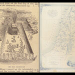 1866 HUGE BIBLE Civil War English Holy Land MAP Ingram Cobbin King James KJV
