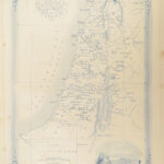 1866 HUGE BIBLE Civil War English Holy Land MAP Ingram Cobbin King James KJV