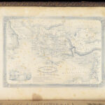 1866 HUGE BIBLE Civil War English Holy Land MAP Ingram Cobbin King James KJV