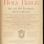 1883 EXQUISITE Holman Holy Bible | Old & New Testaments KJV | HUGE Philadelphia